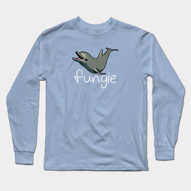 Fungie Long Sleeve T-Shirt by LordNeckbeard